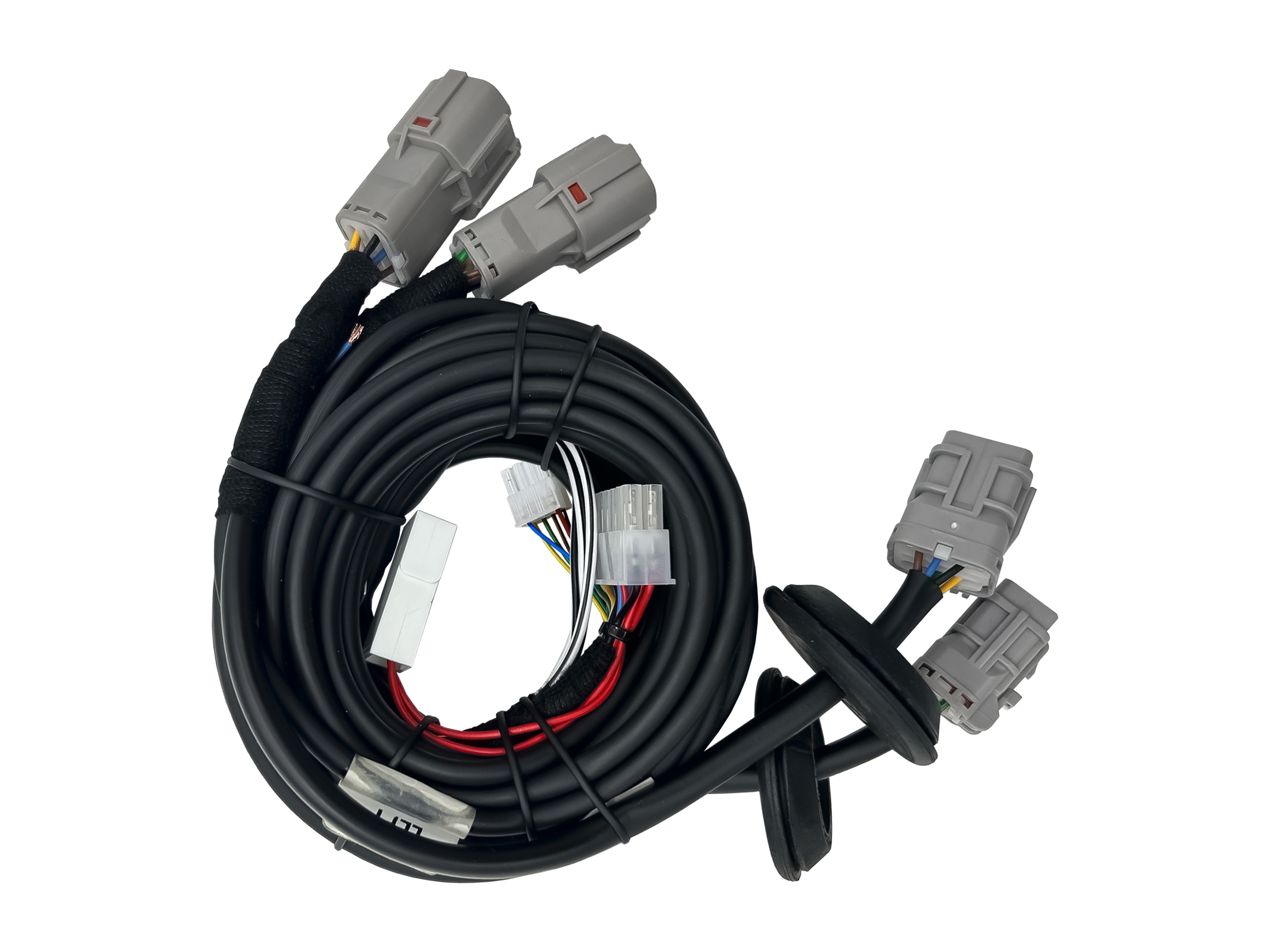 Комплект штатной электрики для фаркопа с блоком 7.2-7Pin для Hyundai Tucson III