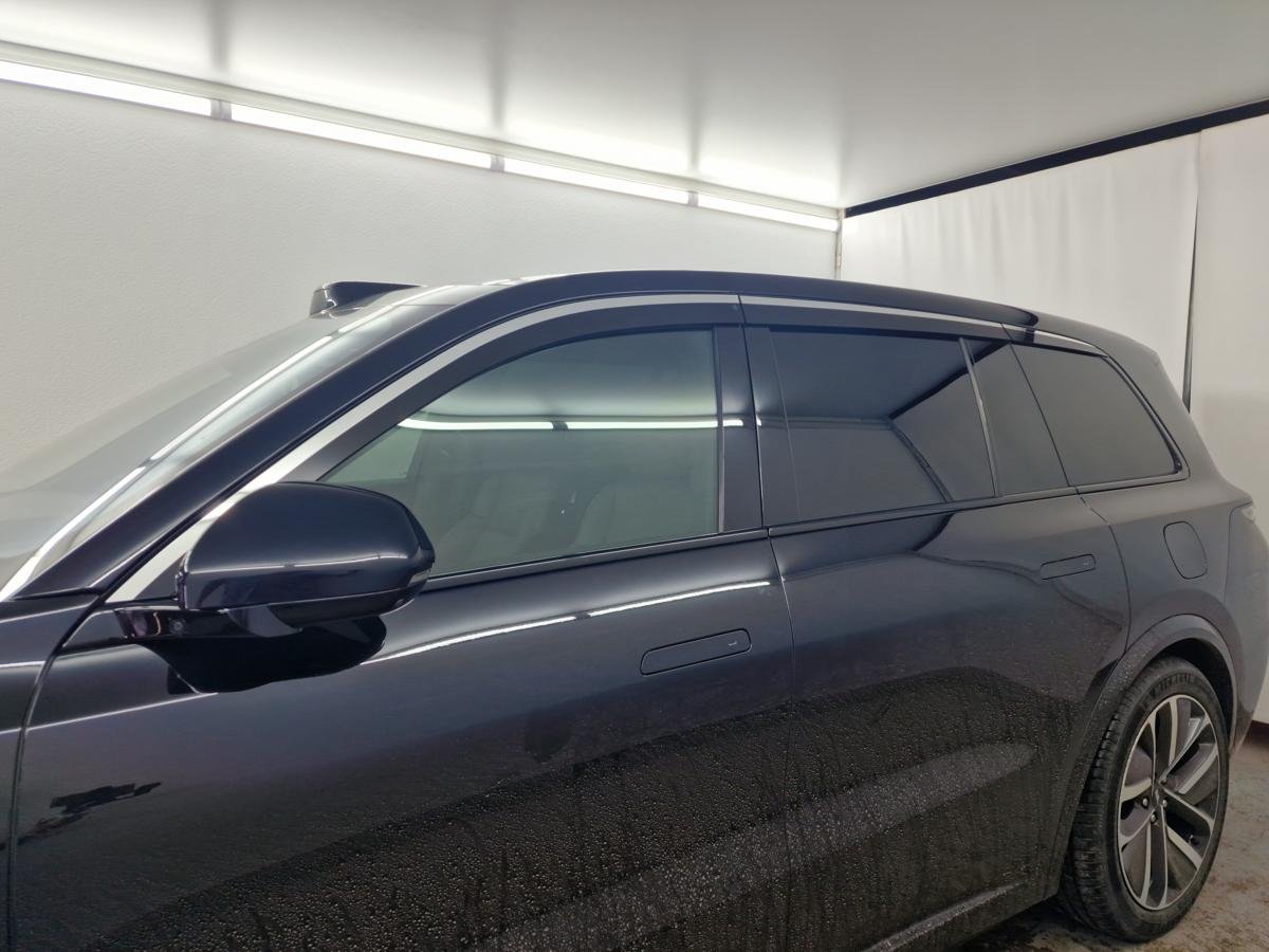 Дефлекторы окон 2D с хром накладками 6 шт. для LiXiang L9