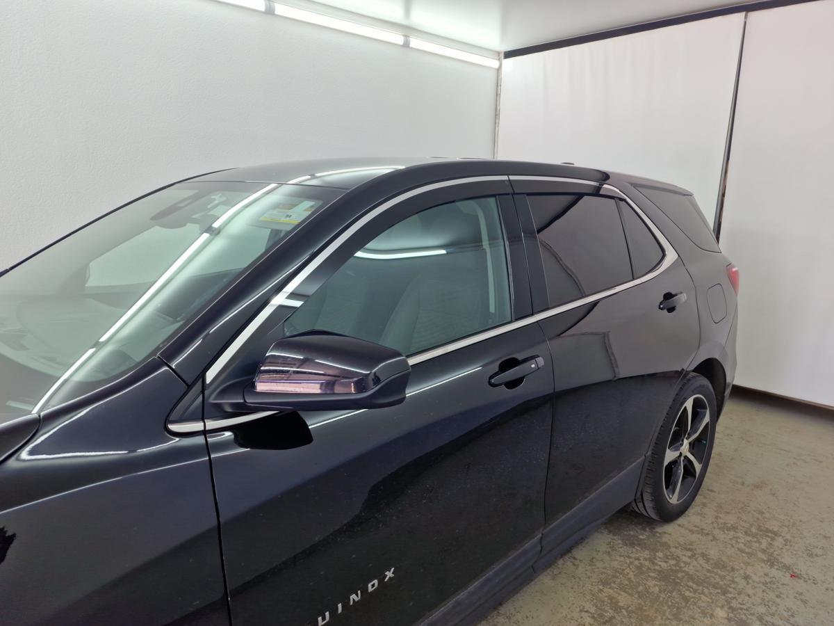 Дефлекторы окон 2D с хром накладками 4 шт. для Chevrolet Equinox III