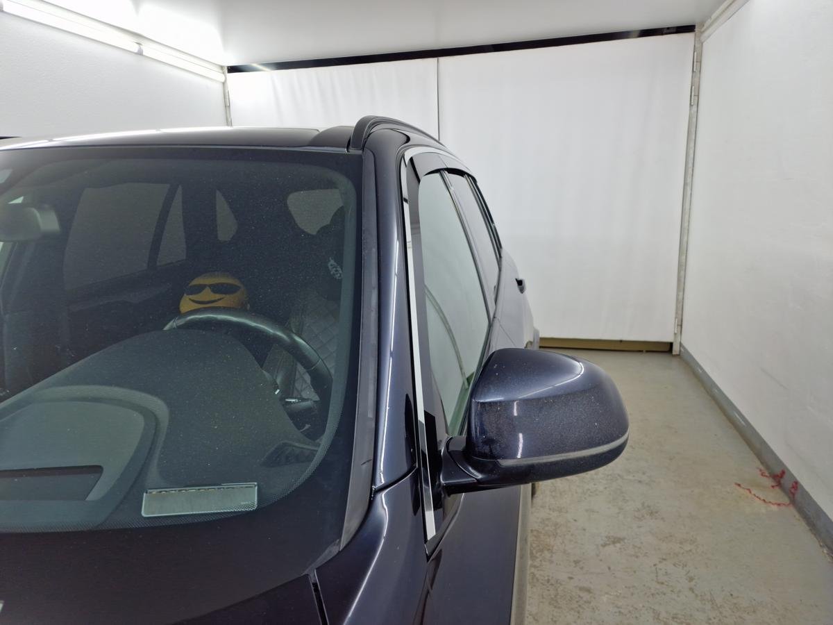 Дефлекторы окон 2D с хром накладками 6 шт. для BMW X5 III (F15)