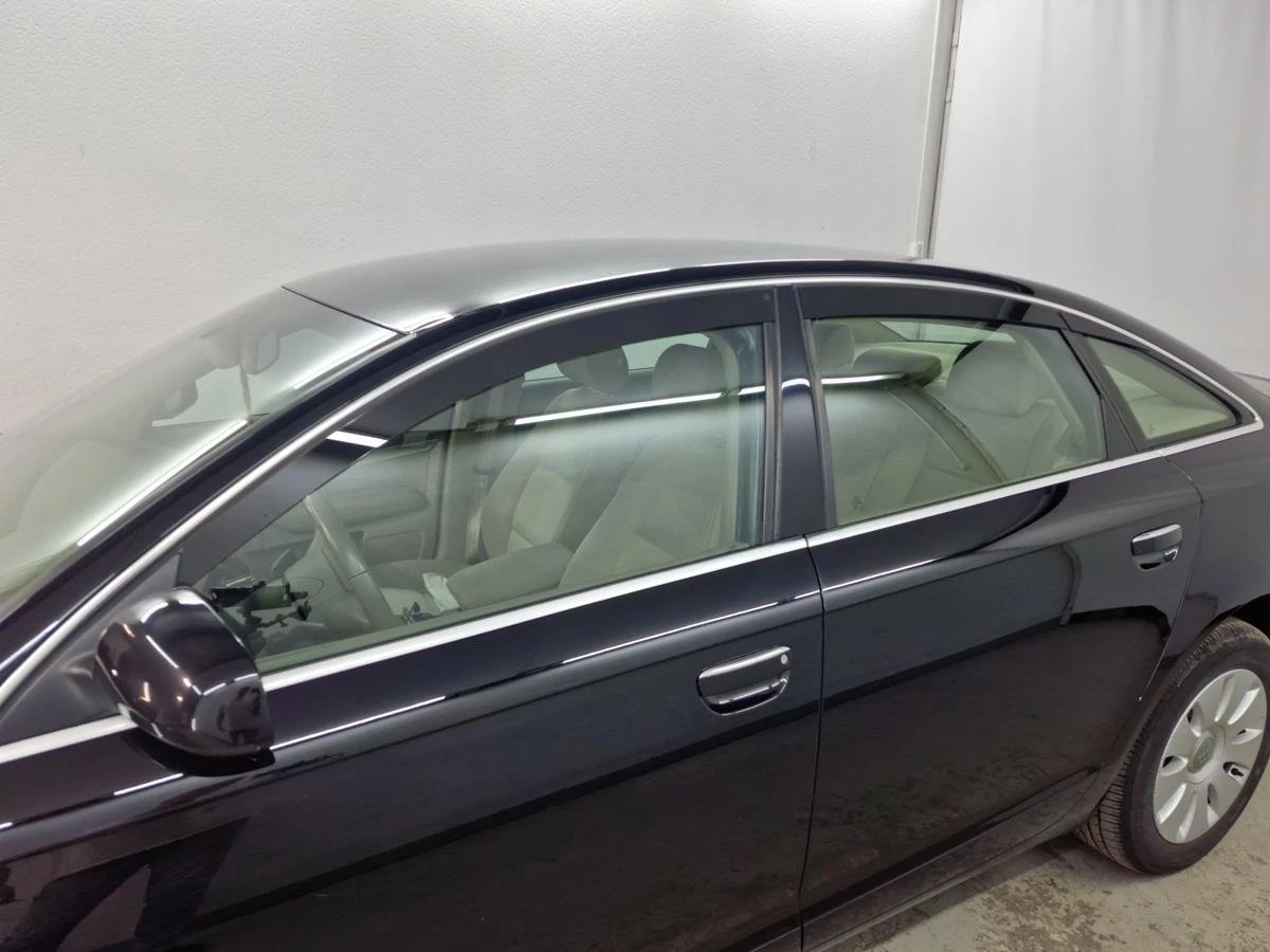 Дефлекторы окон 2D 6 шт (для кузова седан) для Audi A6 III (C6)