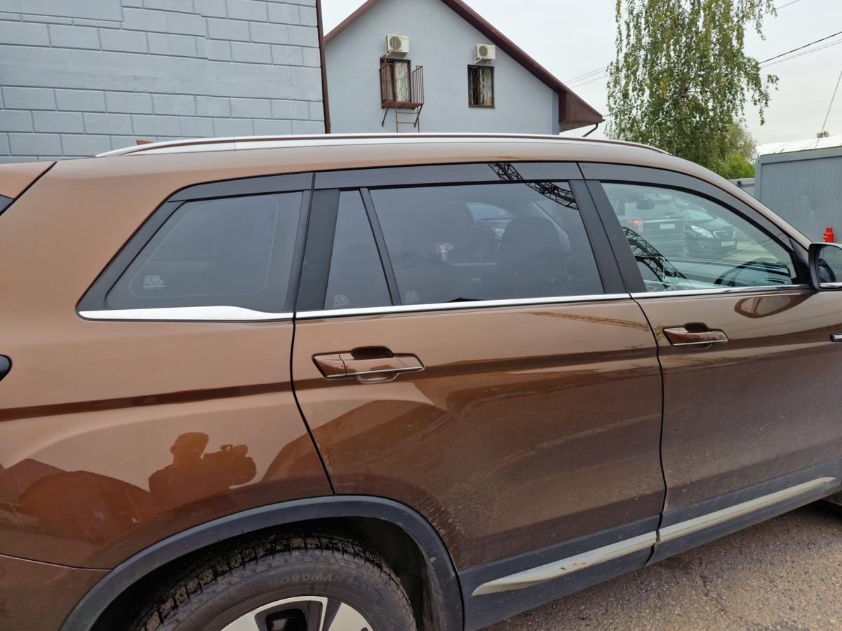 Дефлекторы окон 2D 6 шт для Changan CS75 I Рестайлинг