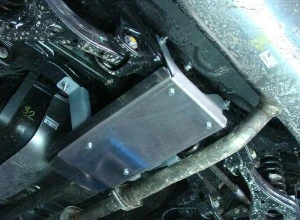 Защита заднего дифференциала для Kia Sportage III  ТСС ZKTCC00055