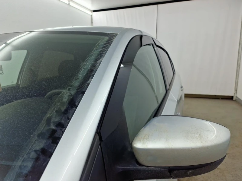 Дефлекторы окон 2D 6 шт. для Volkswagen Polo V Черный Стрелка 11 2D258-6.S11