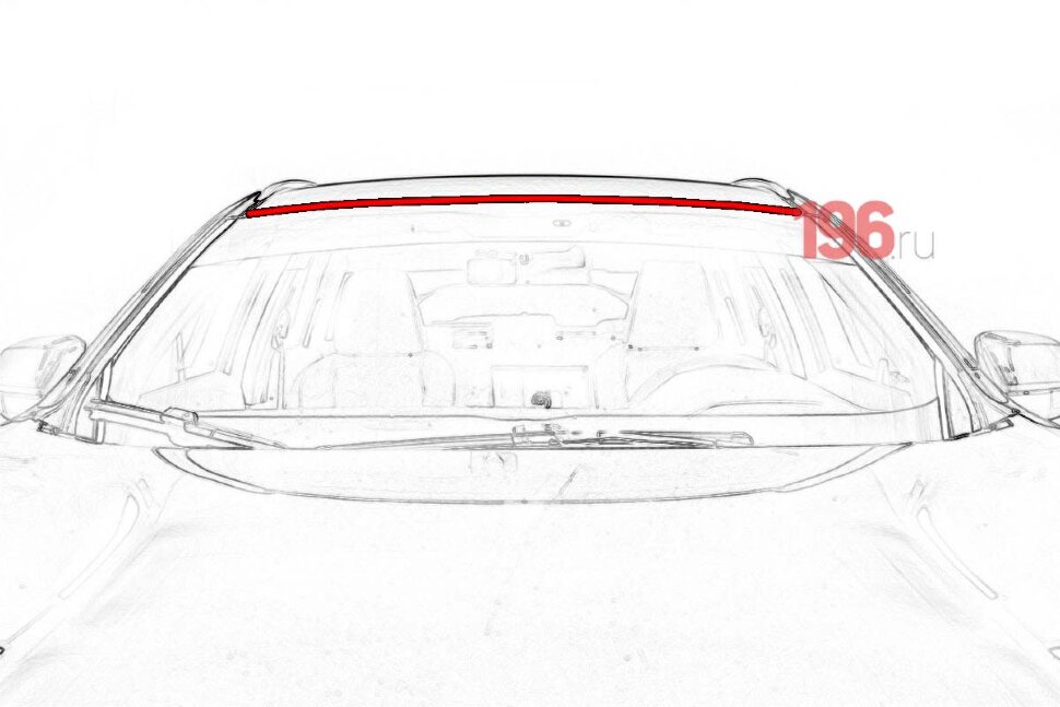 Антискол лобового стекла для Audi A7 I (4G) Рестайлинг