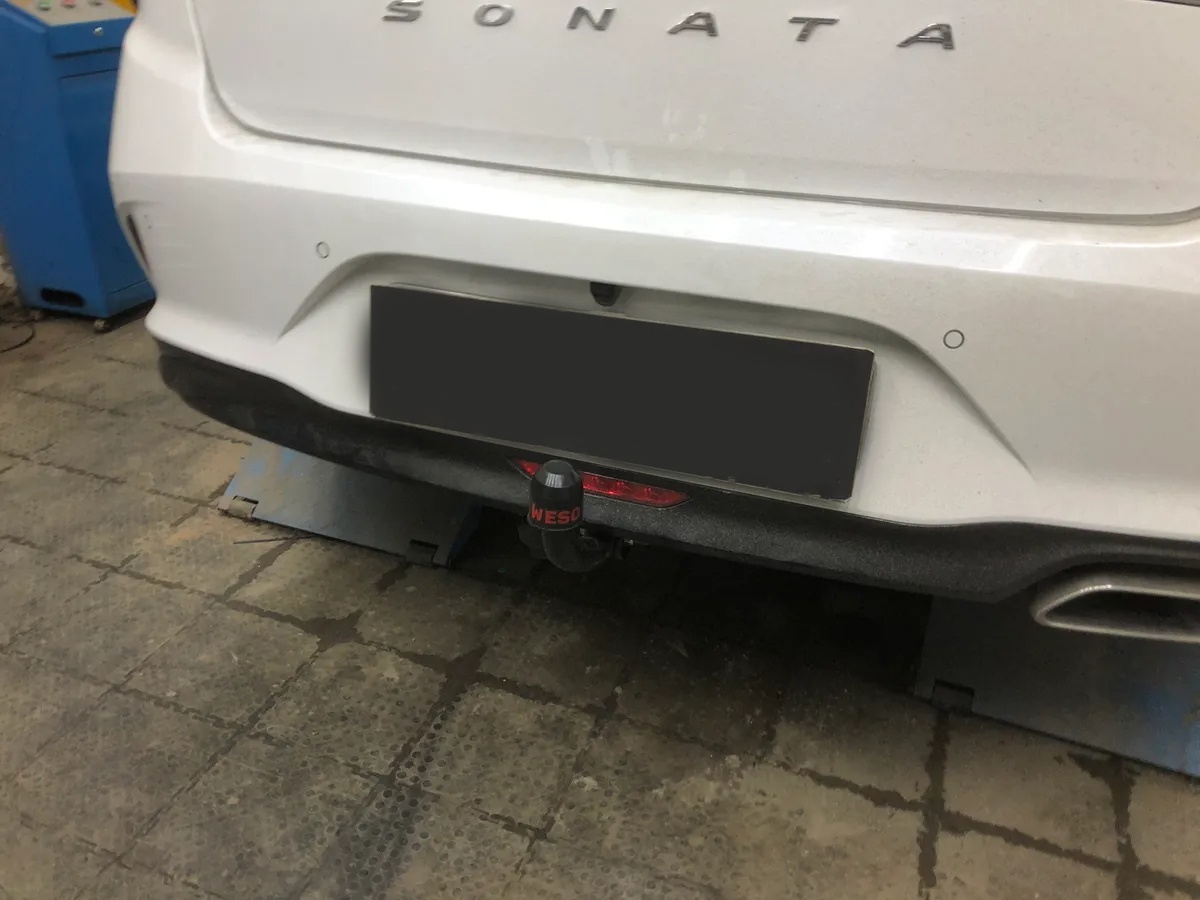 Фаркоп Oris c типом шара A для Hyundai Sonata VII (LF) Рестайлинг