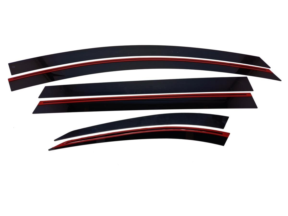 Дефлекторы окон 2D 6 шт. для Haval M6 II