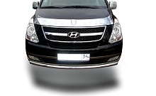 Защита переднего бампера d60 мм для Hyundai Grand Starex I