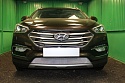 Защитная сетка радиатора для Hyundai Santa Fe III Рестайлинг