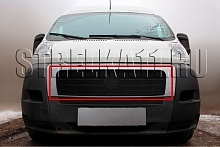 Защитная сетка радиатора верх для Fiat Ducato III