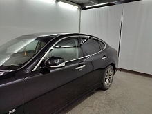 Дефлекторы окон с хром накладками 2D 6 шт для Infiniti Q70 I Рестайлинг