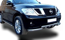 Защита переднего бампера G d76 мм для Toyota Land Cruiser Prado 150 Series Рестайлинг 1