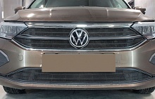 Комплект сеток black верх 4 части (Origin, Respect, Status) и низ для Volkswagen Polo VI
