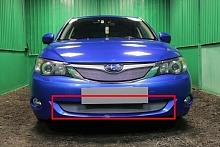 Защитная сетка радиатора низ для Subaru Impreza III