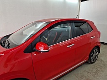 Дефлекторы окон 2D 4 шт для Kia Picanto III