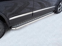 Пороги с площадкой 60,3 мм для Haval H6