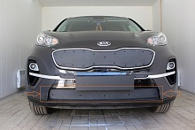 Зимняя заглушка радиатора к съемной сетке низ для Kia Sportage IV Рестайлинг