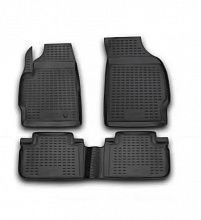 Коврики в салон полиуретан 3шт для Ford Escape I Рестайлинг 2
