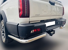 Защита заднего бампера угловая d60 мм для JAC T9 I 