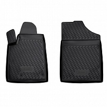 Коврики в салон полиуретан 2шт для Peugeot Partner II Рестайлинг