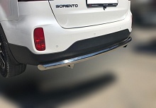 Защита заднего бампера d60 мм для Kia Sorento II Рестайлинг