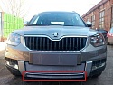 Защитная сетка радиатора низ для Skoda Yeti I Рестайлинг