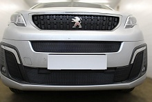 Комплект сеток black боковые, центр и низ 2 части для Peugeot Traveller I
