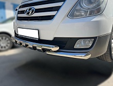 Защита переднего бампера G d60/60 мм для Hyundai Grand Starex I Рестайлинг