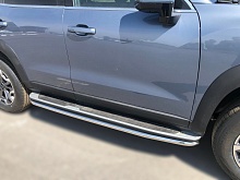 Пороги труба d42 мм для Haval Dargo
