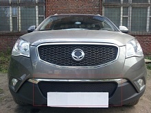 Защитная сетка радиатора низ для SsangYong Actyon II