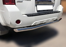 Защита заднего бампера d60 мм для Nissan Patrol VI (Y62)