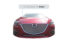 Защитная сетка радиатора верх, без рамки для Mazda 3 III (BM)