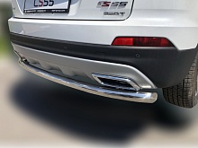 Защита заднего бампера d60 мм для Changan CS55 I