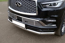 Решетка радиатора 2 шт. для Infiniti QX80 I Рестайлинг 2