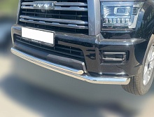 Защита переднего бампера двойная d60/42 мм для Haval H5 II