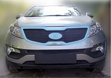 Защитная сетка радиатора верх для Kia Sportage III