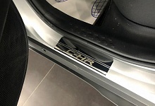 Накладки на пороги из нержавеющей стали 4шт. для Toyota C-HR I Рестайлинг