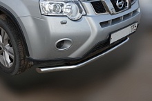 Защита переднего бампера d60 мм для Nissan X-Trail II