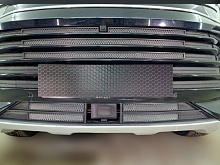 Комплект сеток chrome верх 4 части и низ 4 части для EXEED TXL I Рестайлинг 1