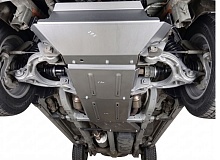 Комплект защит (картер, передний мост, кпп, бак, раздатка) для RAM 1500 V Рестайлинг