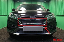 Защитная сетка радиатора верх для Honda CR-V IV Рестайлинг