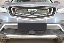 Комплект сеток black верх 3 части и низ 2 части с датчиком ACC для Belgee X70 I