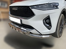 Защита переднего бампера G с подгибами d60/60 мм для Haval F7x I