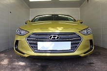 Защитная сетка радиатора комплект 5 частей для Hyundai Elantra VI (AD)