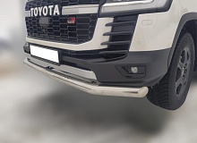 Защита переднего бампера d76 мм для Toyota Land Cruiser 300 Series