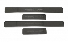 Накладки на пороги из нержавеющей стали 4шт. для Chery Tiggo 8 Pro Max