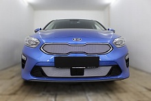 Комплект сеток chrome верх и низ с датчиком ACC для Kia Ceed III