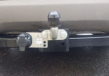 Фаркоп Leader с типом шара F для Kia Sorento II Рестайлинг