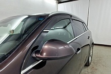 Дефлекторы окон 2D 6 шт (для кузова универсал) для Opel Insignia I Рестайлинг