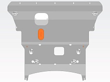 Защита картера и КПП для Geely EX5 EM-i